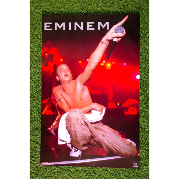 Slim Shady EMINEM Live 1999 Poster Funky #6528 RARE Vintage NOS - Picture 3 of 8